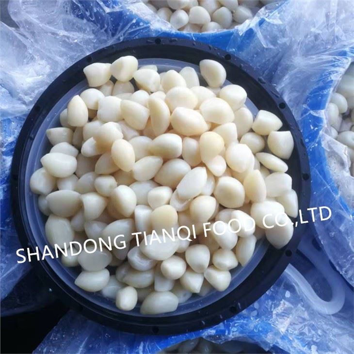 Cheap price white garlic in brine in drums